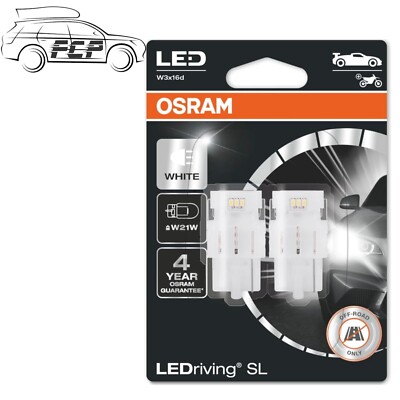 LEDriving SL 7505DWP-02B Non ECE weiß 6000K OSRAM W21W NEU