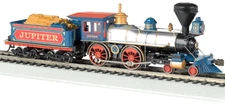 Bachmann HO Scale ~ Central Pacific ‘Jupiter’ American 4-4-0 ~ DCC Sound ~ 52702