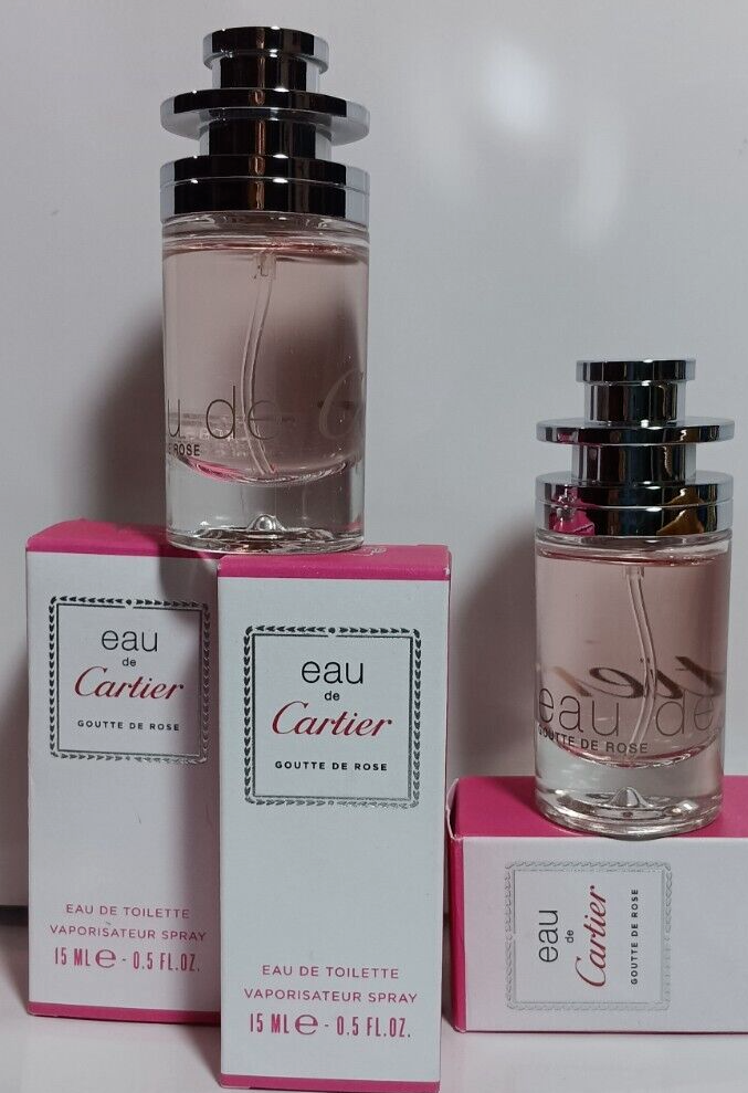 Eau de Cartier Goutte de Rose Cartier for women Made in France