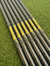 NEW True Temper Dynamic Gold MID Tour Issue 115 GUNMETAL Iron Shaft Set .355 Tip