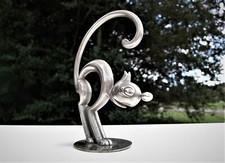  ANTIQUE VINTAGE AUTHENTIC HAGENAUER WERKSTATTE BRONZE / NICKEL FELIX THE CAT!!