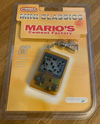 New Nintendo Marios Cement Factory 1998 Mini Classics - ️Retro Geschenkidee ️