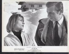 Yves Montand Annie Girardot in Live for Life 1967 movie photo 45597