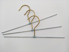 Metal Doll Hangers Lot of 6