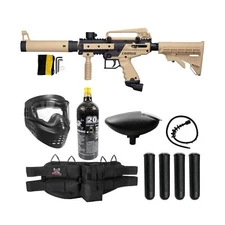 Maddog Tippmann Cronus Tactical Silver Paintball Gun Marker Starter Package