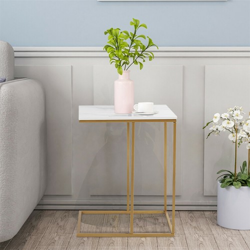 New Modern Coffee Table Marble 2 in 1 Nested Set Sofa Side End Tables Furniture - Picture 76 of 195