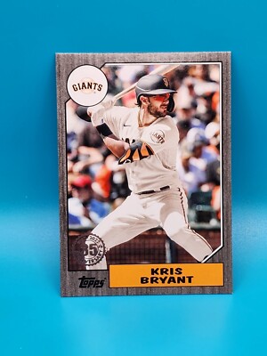 2022 Topps 35th Anniversary Kris Bryant /299 Black Border #T87-73
