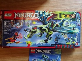 Lego Ninjago Attack Of The Morro Dragon 70736 Box & Manual Only