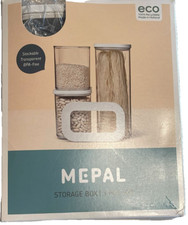Mepal Modula Vorratsdosen Storage Box 3 Pcs Set - weiß