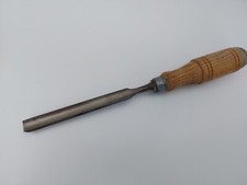 ANCIEN CISEAUX A BOIS GOUGE CREUSE N°15 2 LIONS OUTIL DE MENUISIER SCULPTEUR