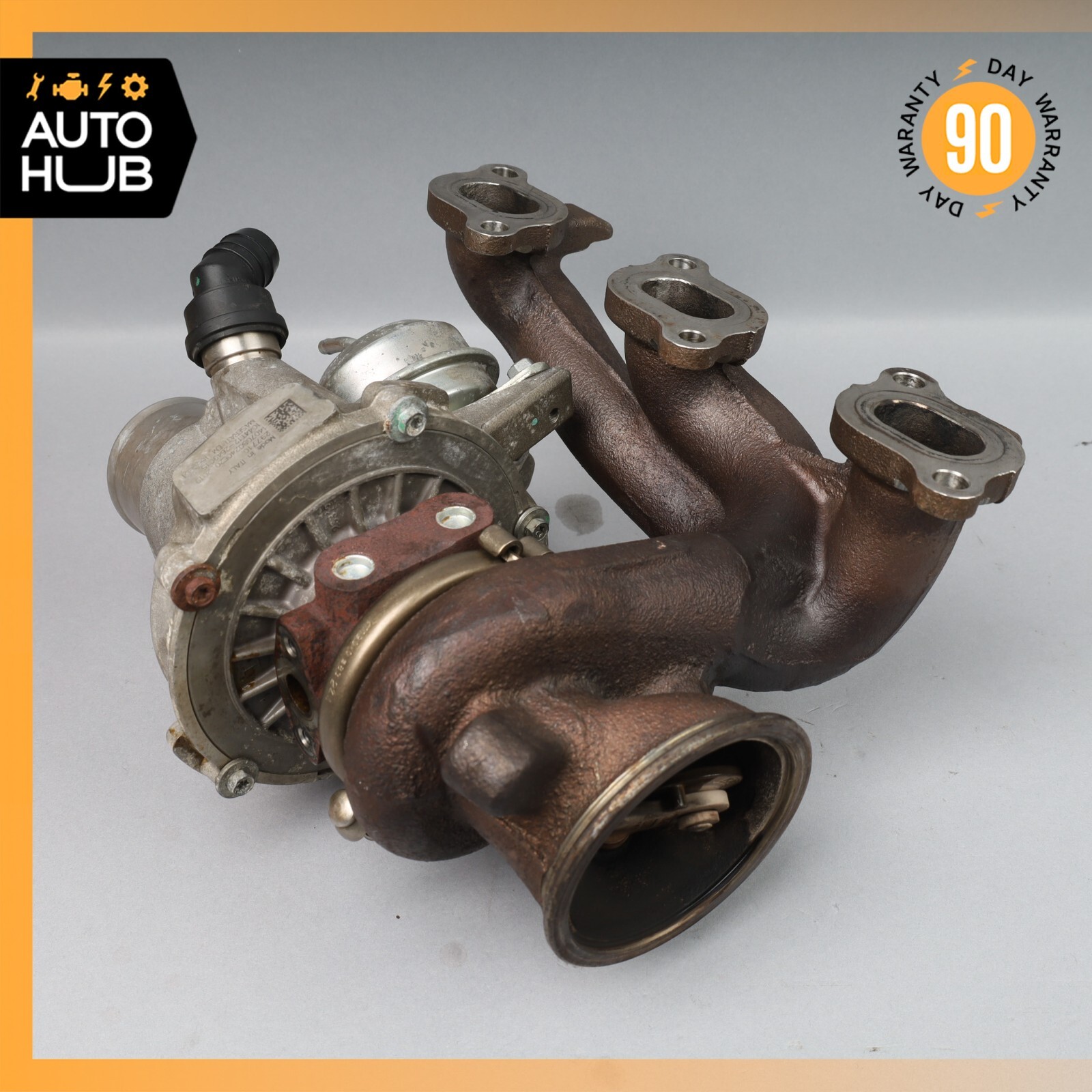 Maserati Ghibli Quattroporte Right Turbocharger Turbo Charger Manifold OEM 75k
