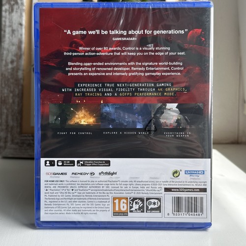 Control Ultimate Edition PS5 PlayStation 5 | CIB Brand new and Sealed | PAL - Photo 2 sur 5