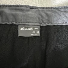 Eddie Bauer Pants Mens 38x30 Blue Tech Fleece Lined Lightweight Outdoor Workwear