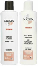 Nioxin System 3 Cleanser Shampoo & Scalp Therapy Conditioner Duo 10.1 oz (New)