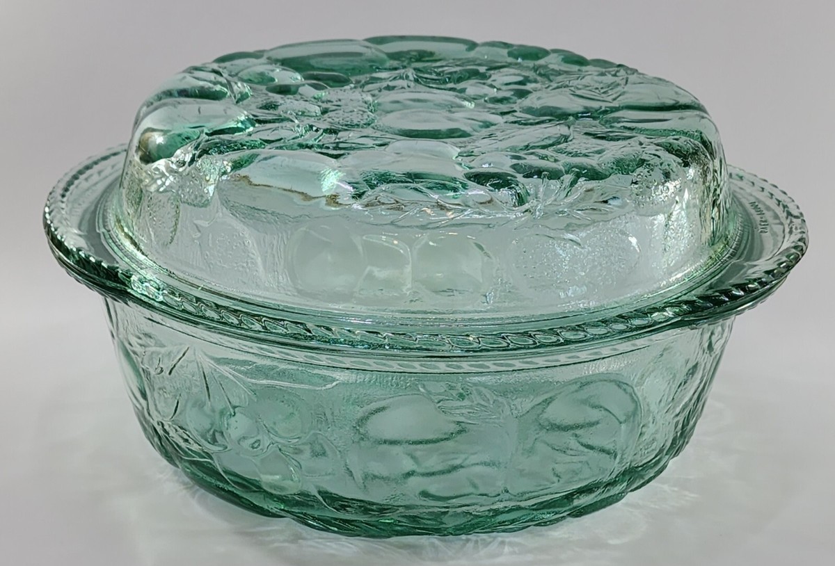 Libbey Qt Casserole Dish Size Vintage Libbey 