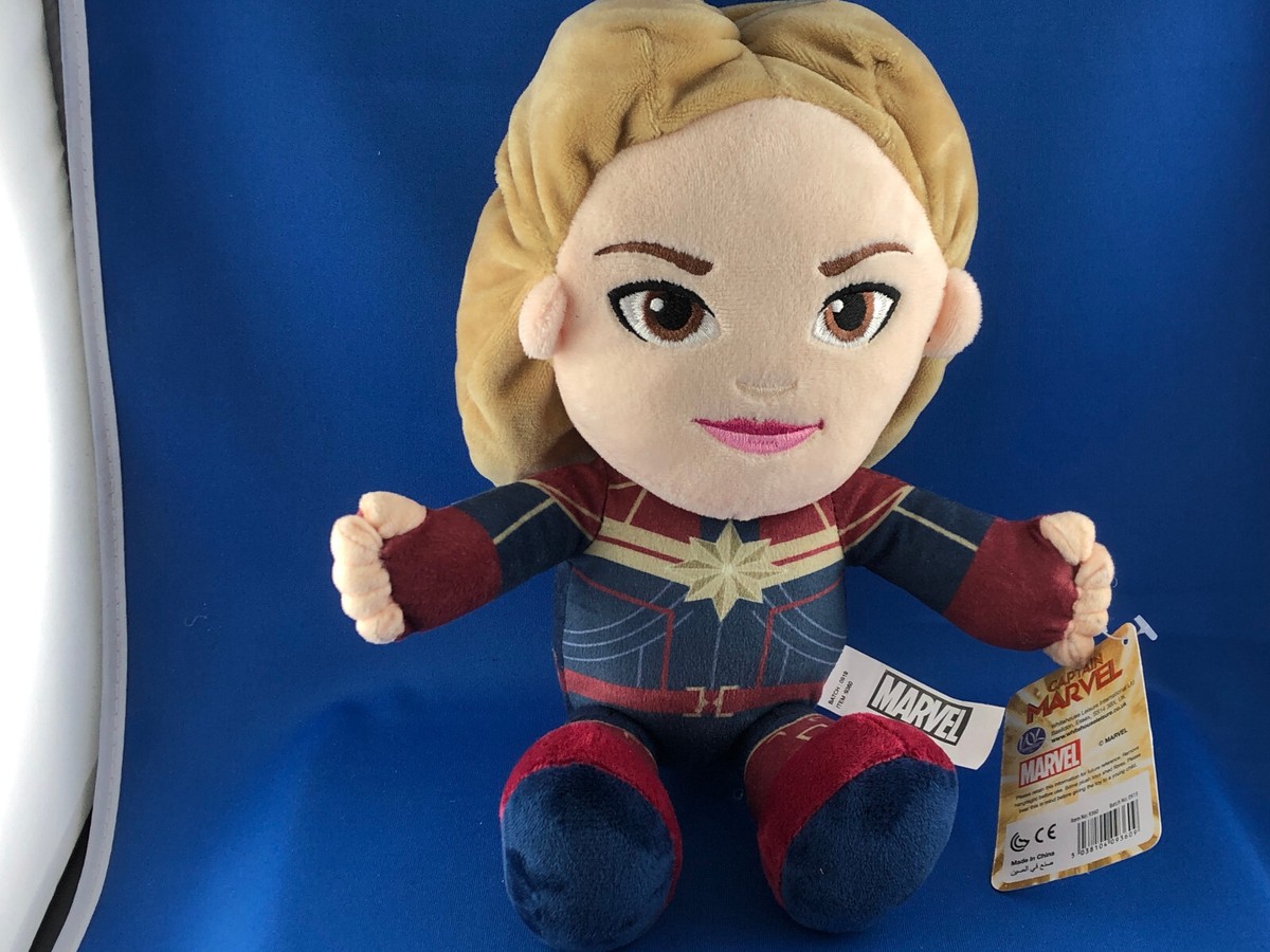 Marvel Captain Marvel 30cm Plush Figure NEW