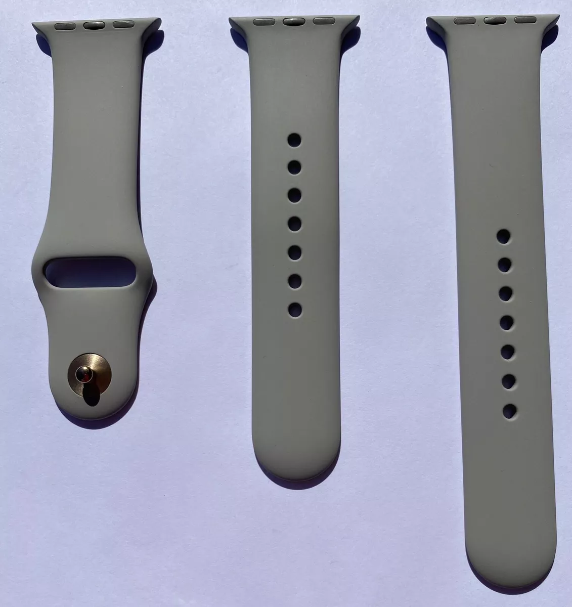 Apple Watch Concrete Sport Band Gold Pin Series 1 2 3 38mm 4 5 6