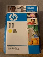 HP 11 Yellow Ink Cartridge New Expired 01/2011