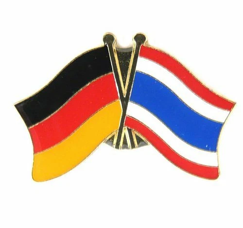 FAHNENMAX® Freundschaftspin Thailand Pin Fahne Flagge