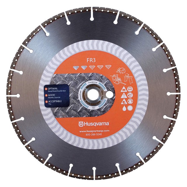 Husqvarna Fr312 Diamond Saw Blade Fire Rescue 12 In. Dia for sale