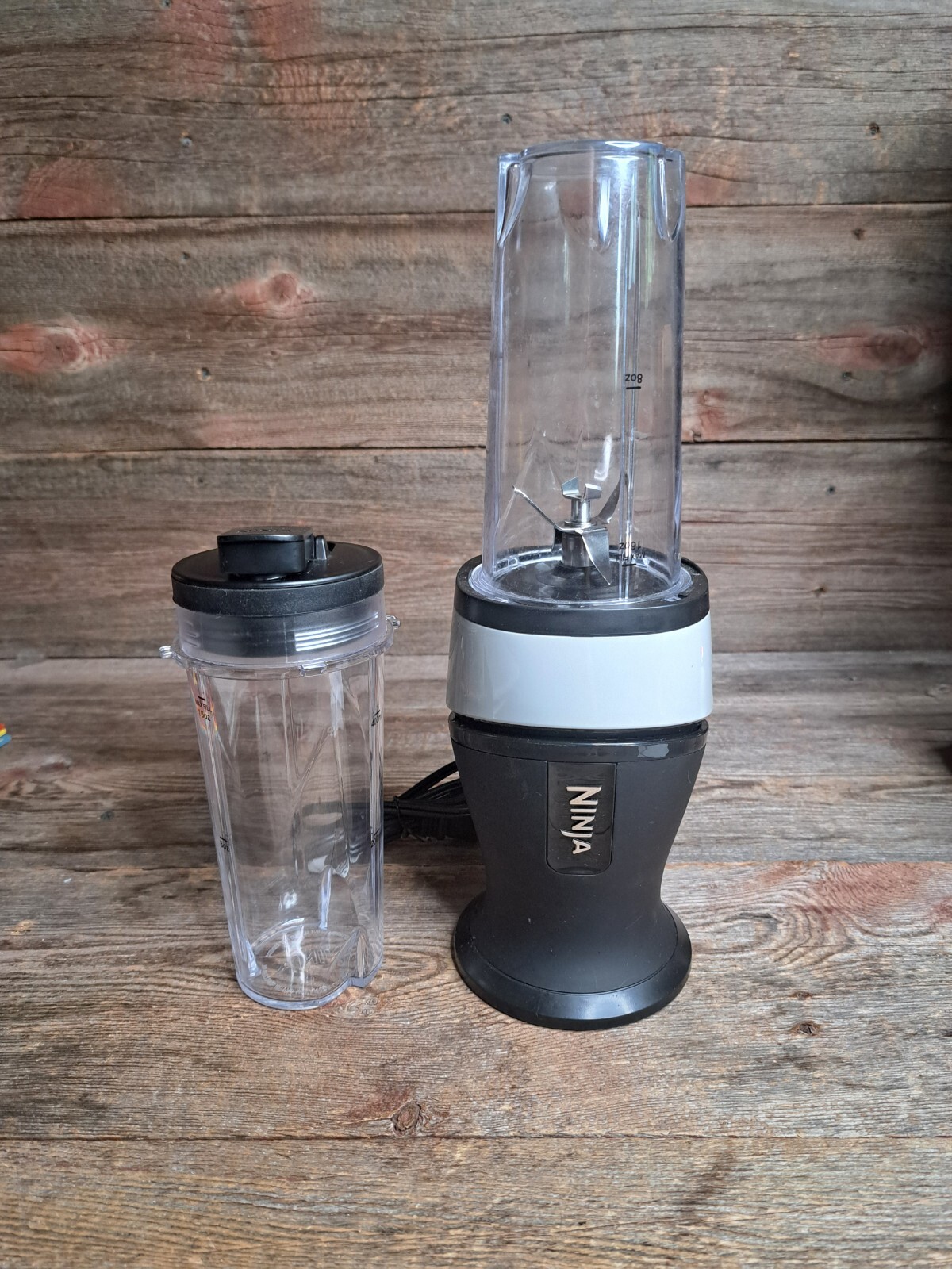 Fit 16 oz. Black Single Serve Personal Blender With Carrying