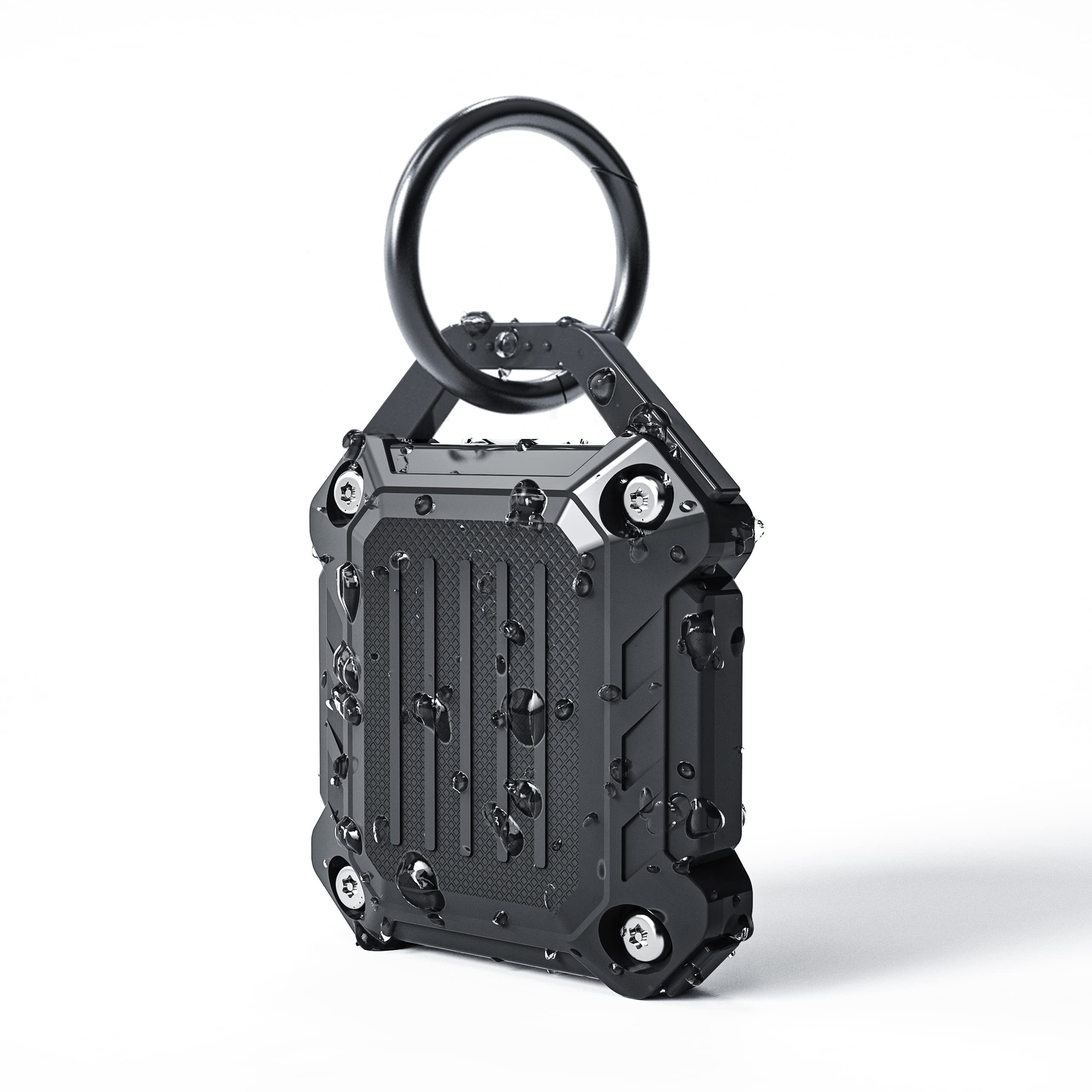 Waterproof Airtag Holder Keychain Case for Apple Air Tag Tracker