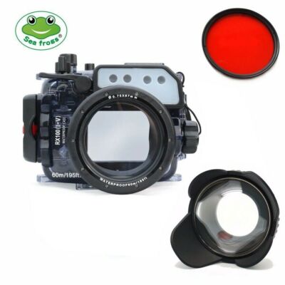 Seafrogs 60m/195ft Underwater Camera Housing Kit for Sony RX100