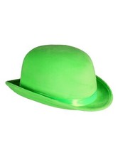 Flache Melone neon-gr&uuml;n - Ein Bowlerhat f&uuml;r Charakterk&ouml;pfe