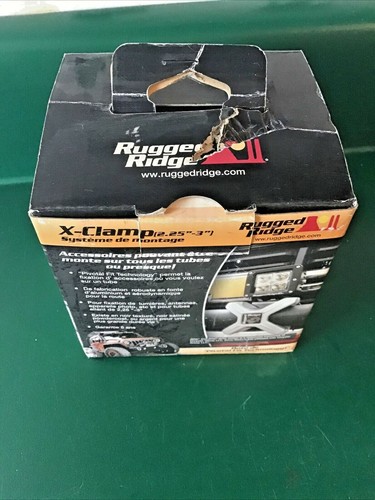 Rugged Ridge X-clamp 2.25"-3", Blk Accessory Mount - Picture 2 of 5