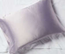 Purple satin pillowcase Set Of 4 New