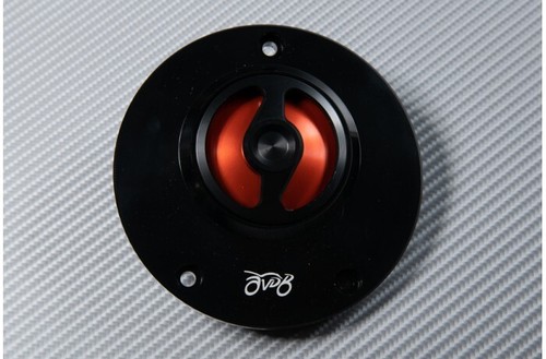 Tapón Depósito Gasolina Naranja Rápido 1/4 Vuelta KAWASAKI Z750 Z-750 2007-2013 - Imagen 3 de 4