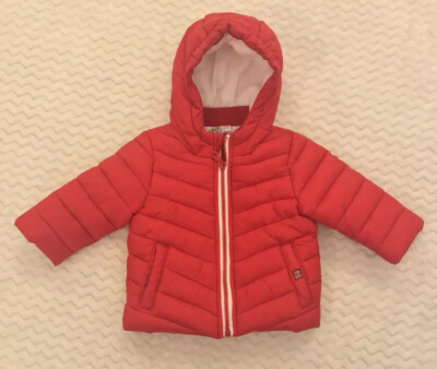 iDo Red Jacket Baby Boys 3-6 Months Smart Comfortable Jacket Pre Owned RRP £38