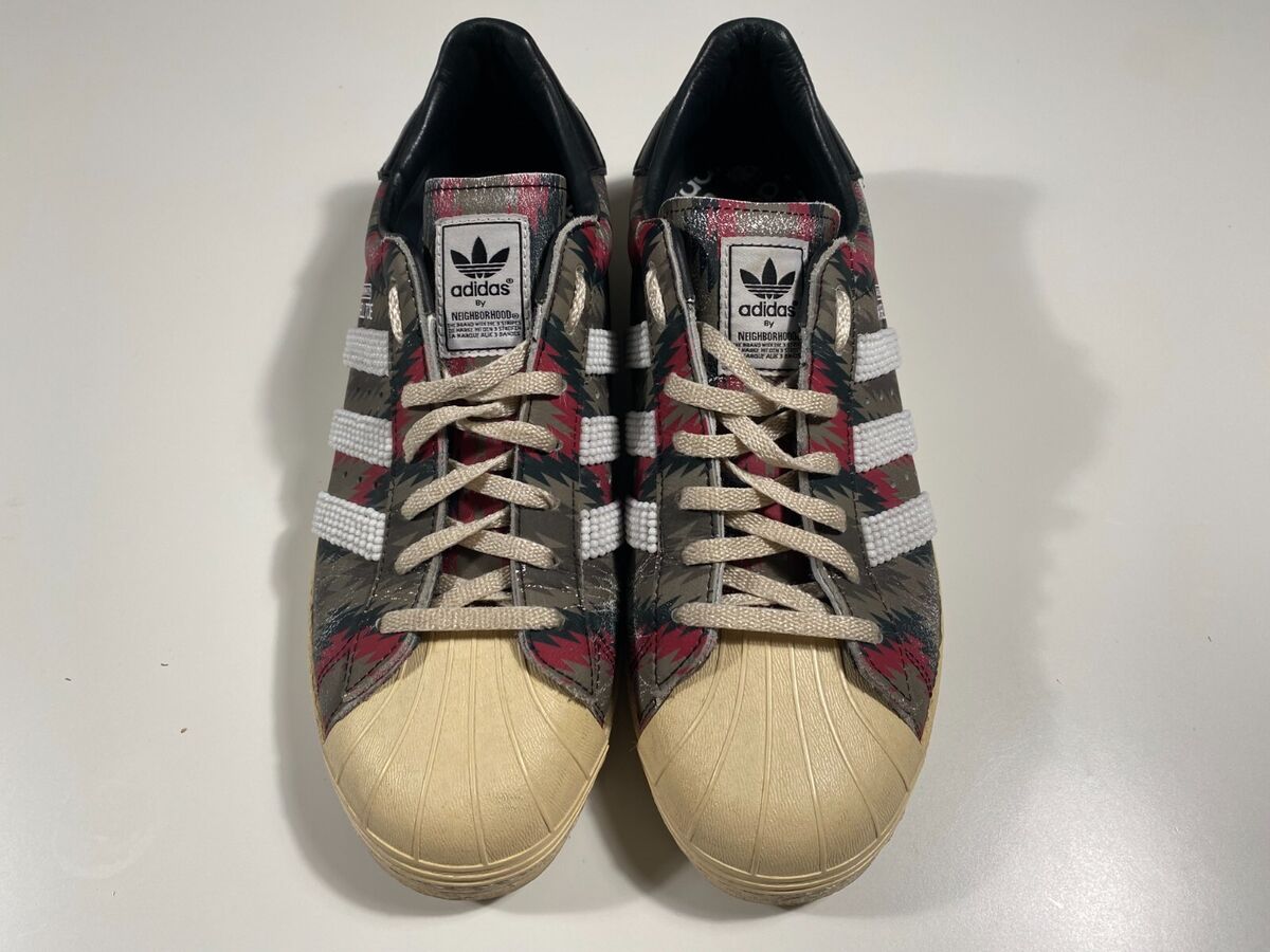 Adidas Shell-Toe 80s x Neighborhood M25786 mens size US 9 | eBay Adidas Shell-Toe 80s x Neighborhood M25786 mens size US 9 | eBay