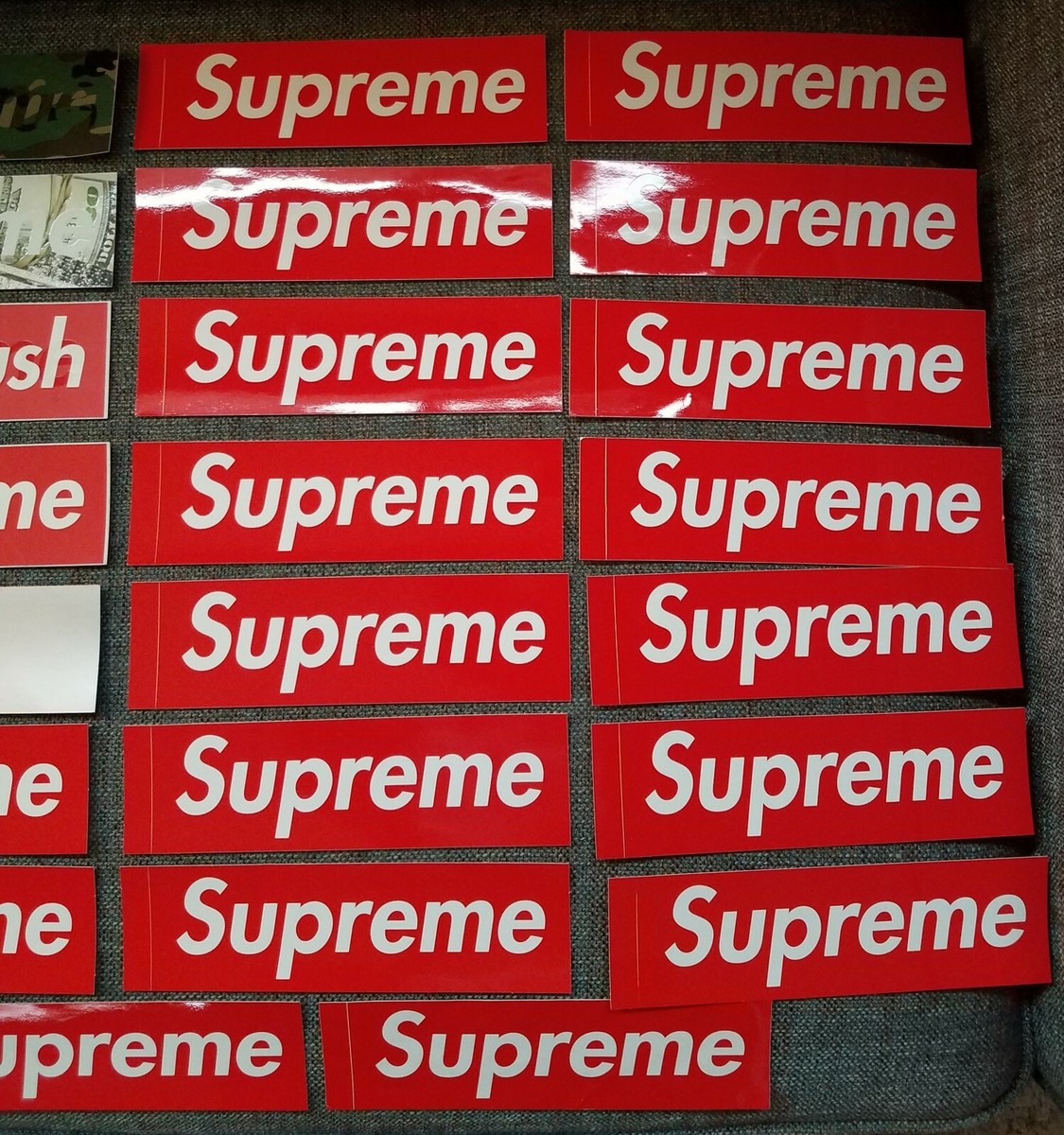 スケートボード SUPREME DIPSET STICKER SUPREME Box Logo, Dipset Photo & Others Stickers Set 43pcs