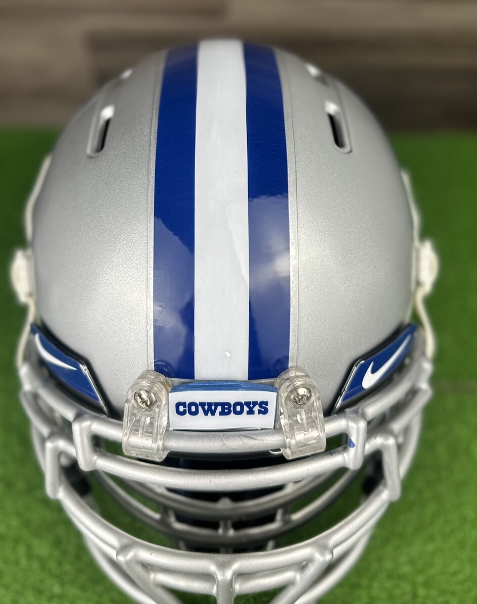 Dallas Cowboys Custom Full Size Rawlings Football Helmet Medium | eBay