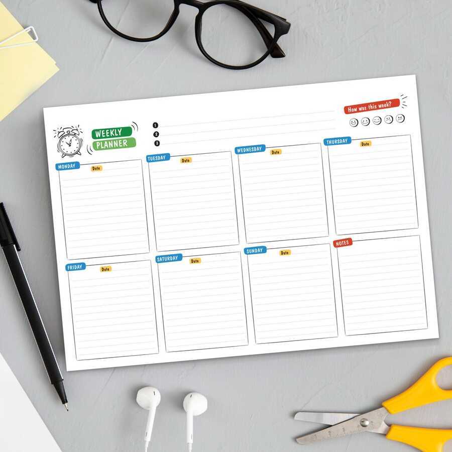 Mode Weekly Planner Notebook Mode Weekly Planner Notebook