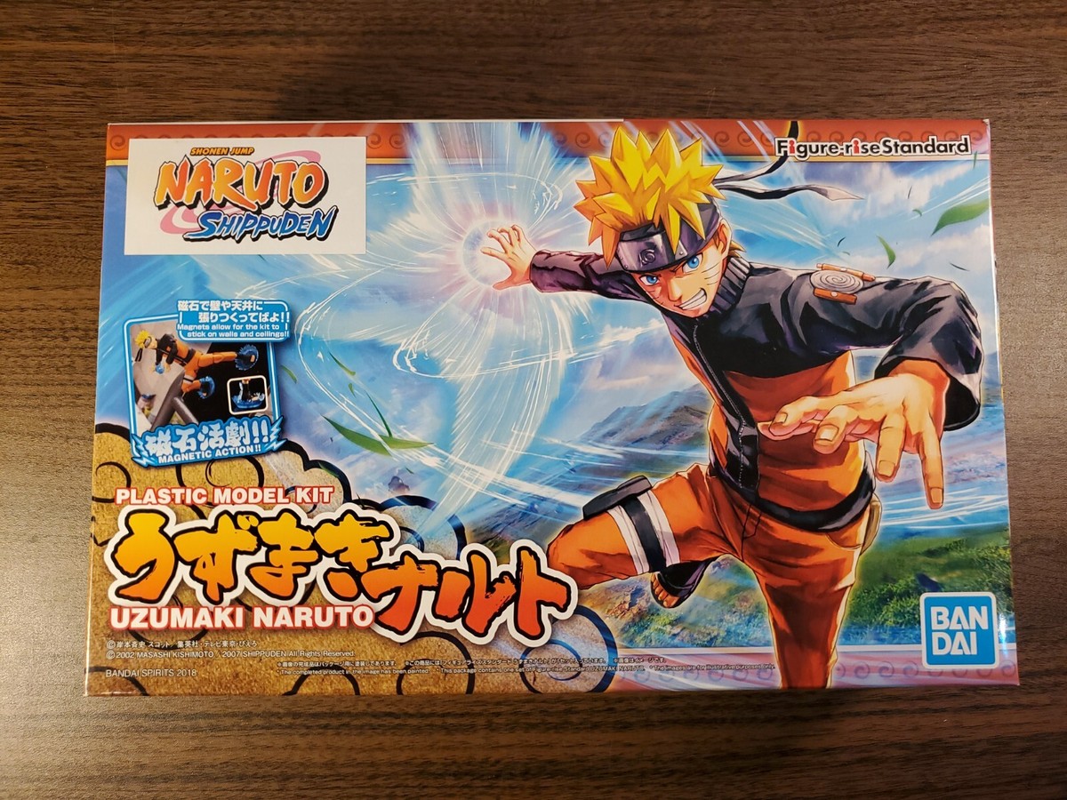 Bandai Namco Uzumaki Naruto Plastic Model Kit Action Figure