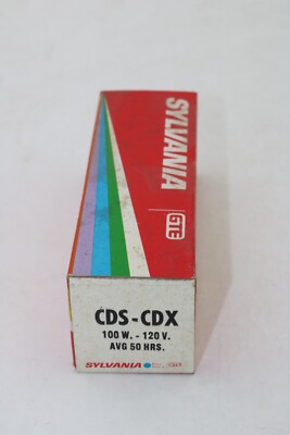 CDS CDX Photo 120V 100W T8 BA15s Projection LIGHT BULB Studio LAMP NEW GE 29232