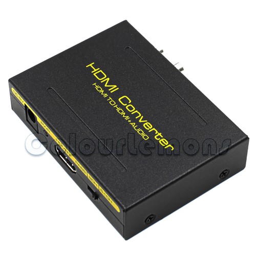 HDMI Audio Extractor Splitter to SPDIF Optical RCA Stereo L/R Analog Converter - Picture 2 of 8