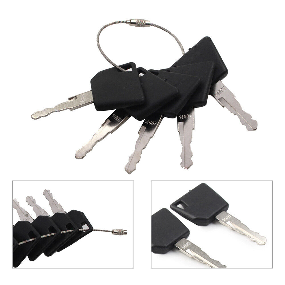 5pcs Ignition Keys For JCB Caterpillar Dynapac Volvo #14607 5pcs Ignition Keys For JCB Caterpillar Dynapac Volvo #14607