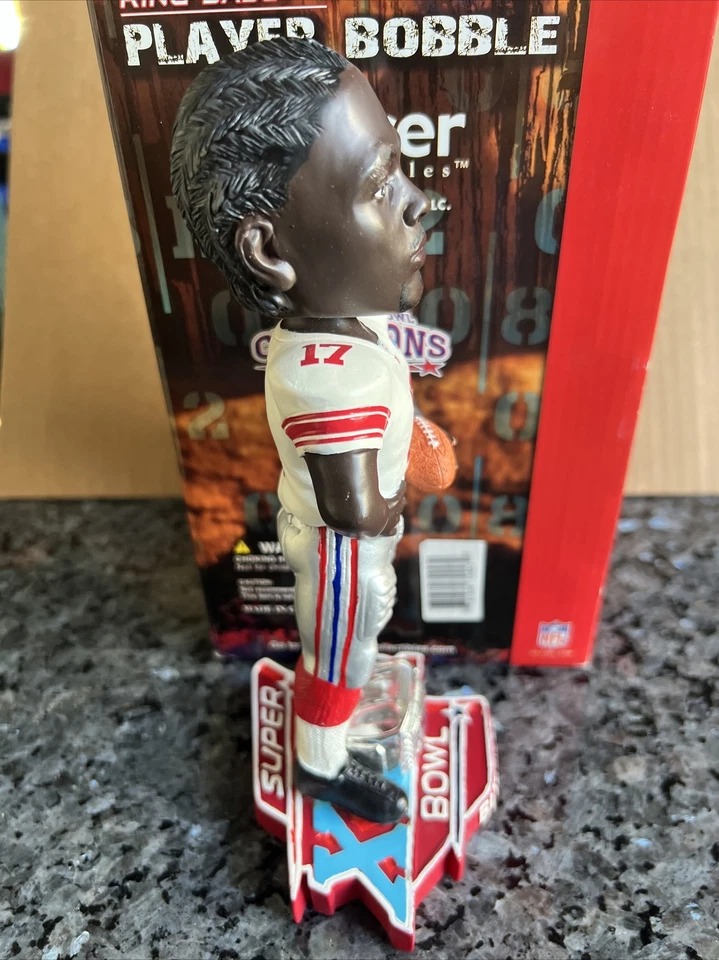 2008 Plaxico Burress 纽约巨人队超级碗 XLII 冠军摇头公仔 全新带盒 — 第 4/4 张图片
