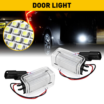 1 Pair LED Interior Door Panel Courtesy Lamp For 2008-2022 Toyota