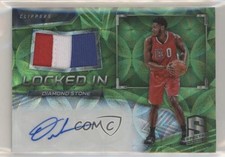 2016 Spectra Locked In Memorabilia Neon Green 11/25 Diamond Stone #14 Auto w5c