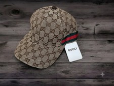 Gucci Cap GG Monogram Khaki