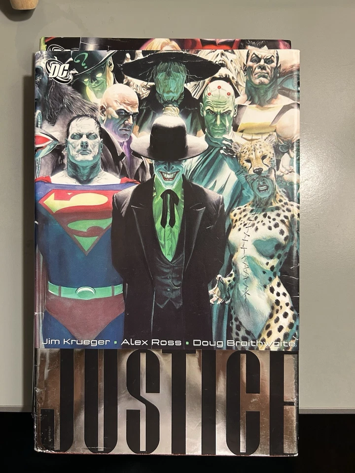Justice Volumes 1-3 by Jim Krueger Alex Ross Hardcover, 2006 - Image 3 of 4