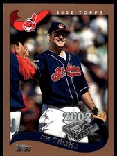 Jim Thome 2002 Topps Opening Day #157 Indians MLB READ FREE SHIP AutographDen