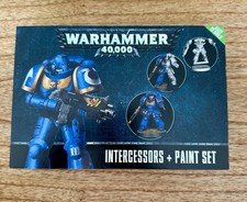 Warhammer 40k Space Marines Intercessors and Paints Set X3 Miniatures Gw Games