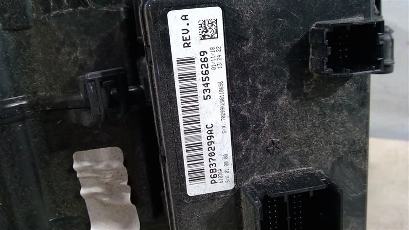 2019-2021 JEEP CHEROKEE FRONT CLIMATE AC HEATER CORE HOUSING BOX 68267044AB - Image 2 of 4