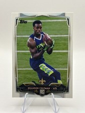 Brandon Coleman 2014 Topps #147 New Orleans Saints Rookie Card NFL. rookie card picture