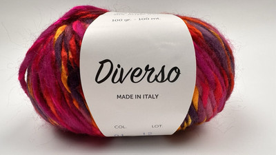 Diverso Color 1 50% Wool 50% Acrylic Yarn 100 g/100 m